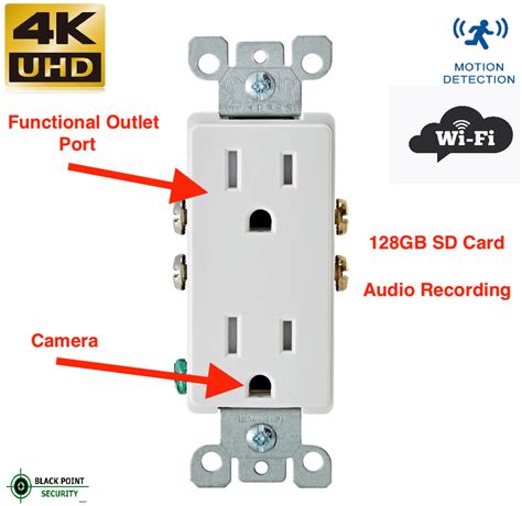 electrical box hidden spy camera|1080p electrical outlet hidden camera.